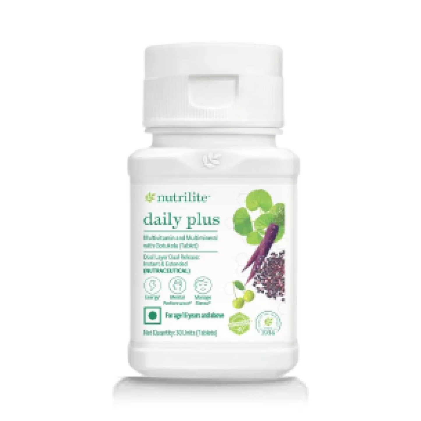Nutrilite Daily Plus Multivitamin & Multimineral With Gotukola Tablets (30N)