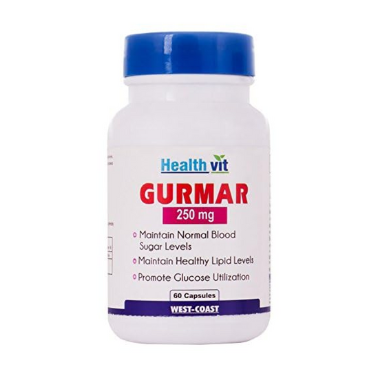 Healthvit Gurmar 250 mg Powder - 60 Capsules