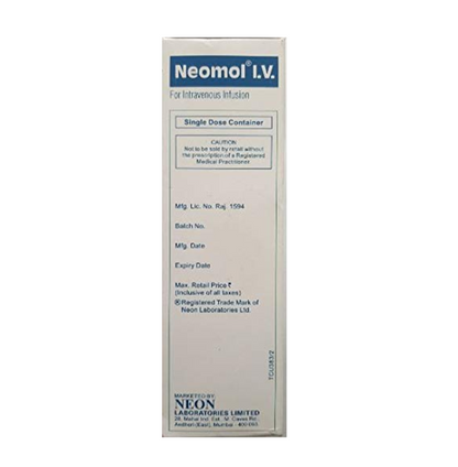Neomol 1000mg - Bottle of 100ml Infusion