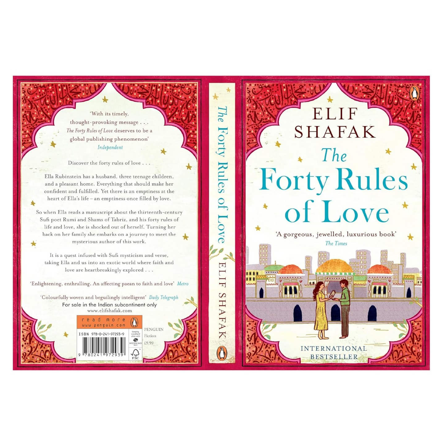 The Forty Rules of Love : A Journey of Love, Faith, and Transformation – Elif Shafak’s International Bestseller Inspired by Rumi’s Teachings on Life and Love Paperback