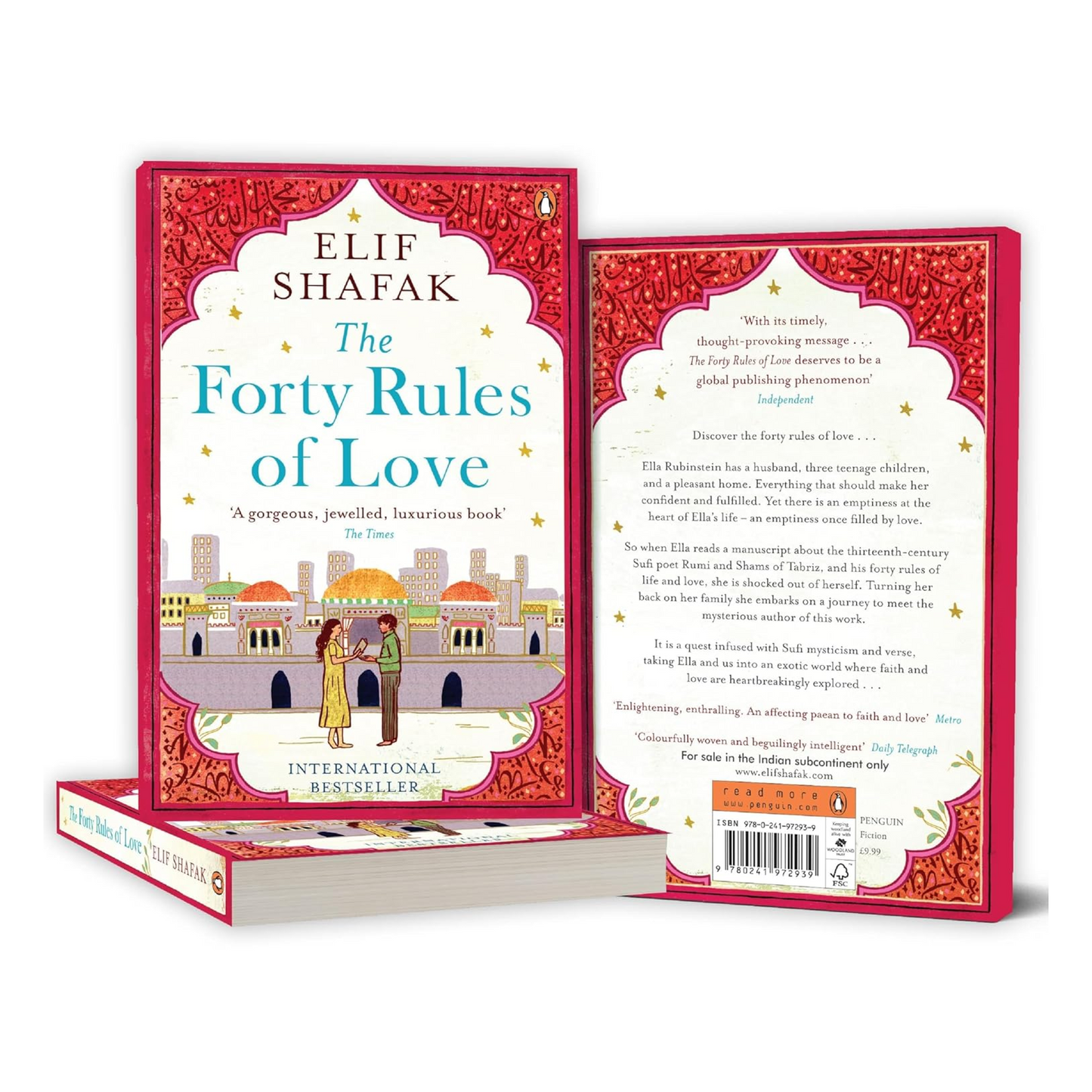 The Forty Rules of Love : A Journey of Love, Faith, and Transformation – Elif Shafak’s International Bestseller Inspired by Rumi’s Teachings on Life and Love Paperback