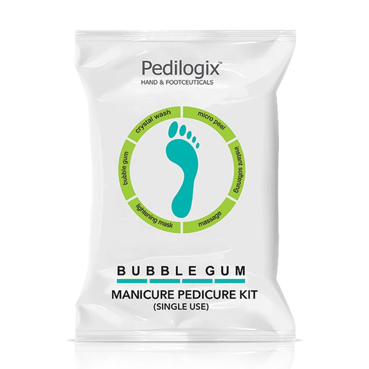 O3+ Pedilogix Bubblegum Manicure Pedicure Kit for Hand and Feet Lightening, Softening and Massage (1 Pc, 57 g)