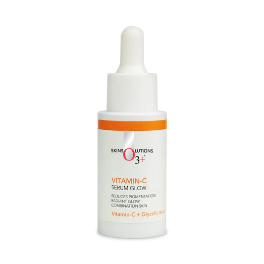 O3+ Vitamin C Face Serum Glow 30ml for Radiant Glowing Skin | Suitable for Combination Skin